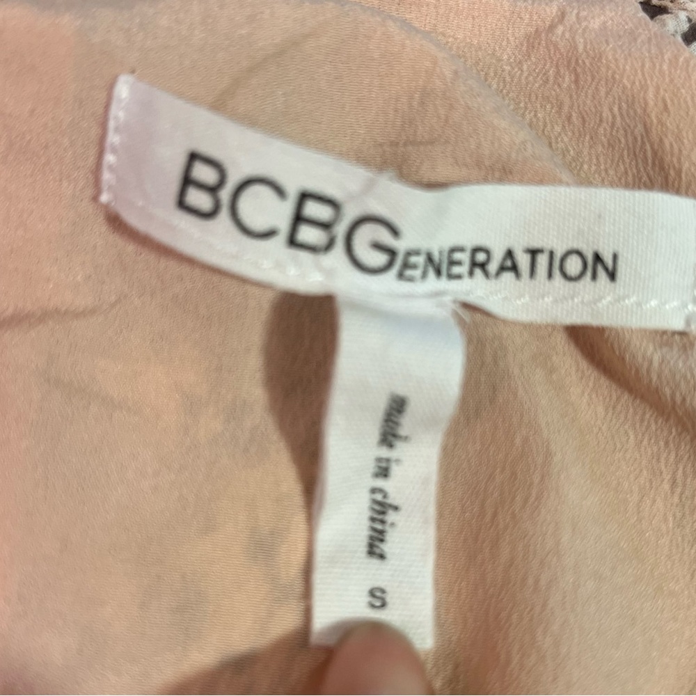 Bcbgeneration Mini Snake Pattern Sheer W/ Lining … - image 6